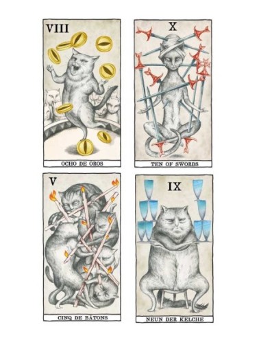 Carti de Tarot CATS BY ANA JUAN