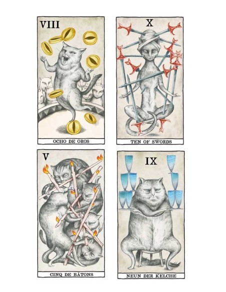 Carti de Tarot CATS BY ANA JUAN