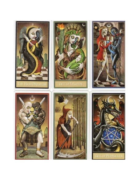 Deviant Moon Tarot By Patrick Valenza Carti de Tarot
